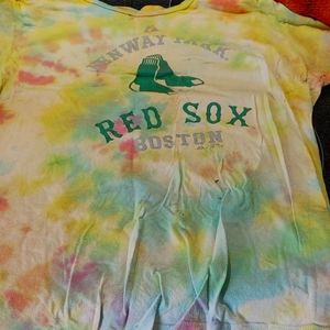Kids Fenway Park Boston Red Sox Tye Die T-Shirt